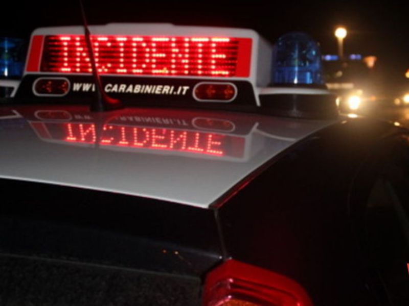 Pizzighettone Due incidenti stradali nella notte SIRENE DI NOTTE
