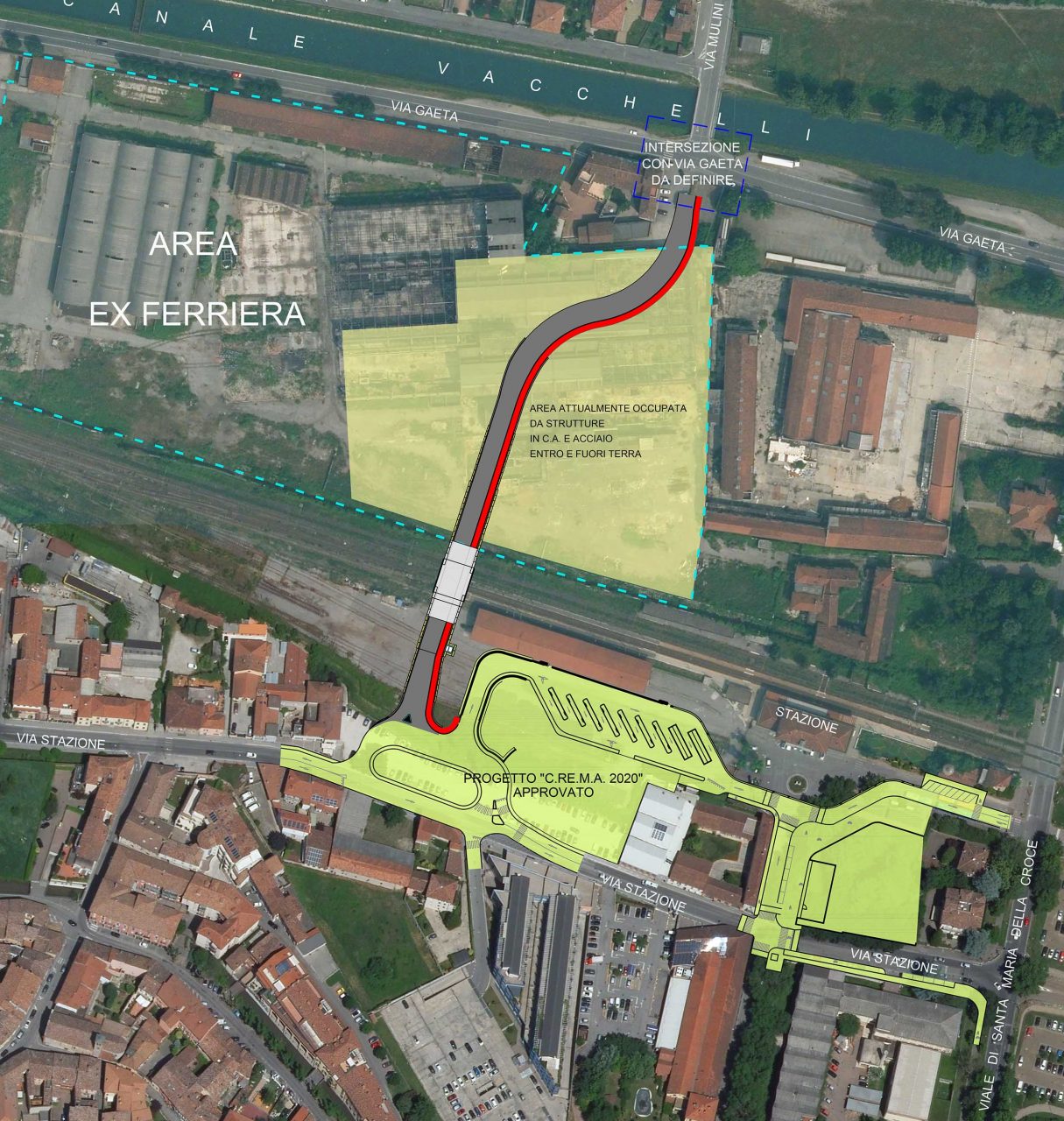 Sottopasso Santa Maria approvato il tracciato