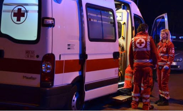 Investimento ciclista nella serata SIRENE DI NOTTE