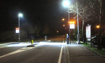 Strisce pedonali luminose al via la posa di tre nuovi punti a Crema