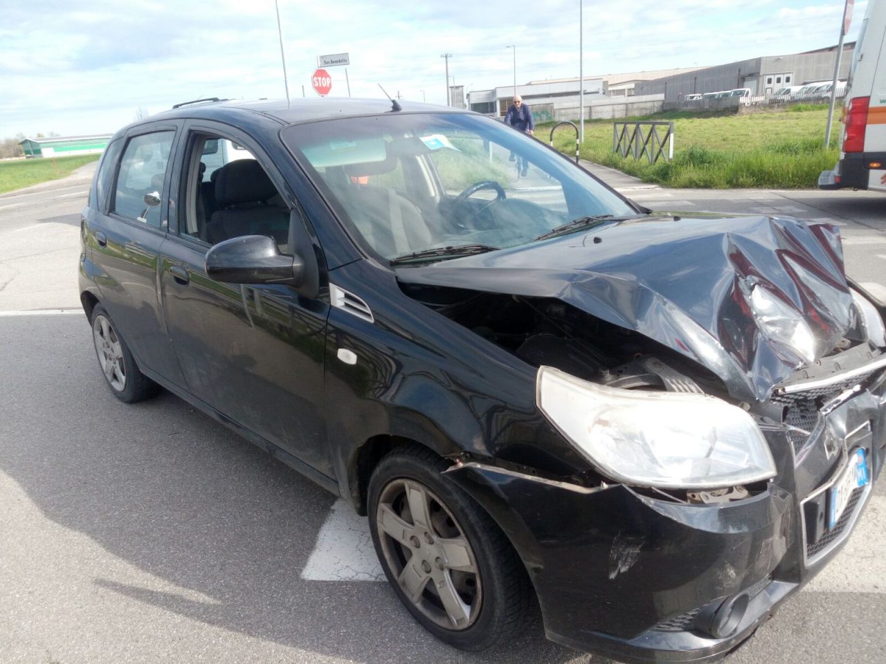 Incidente a Cremosano, coppia in ospedale FOTO