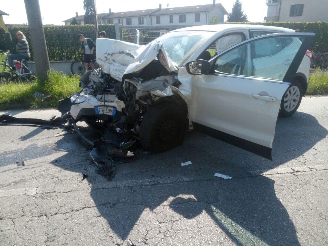 Frontale a Trescore, non ce l’ha fatta il 77enne coinvolto FOTO VIDEO