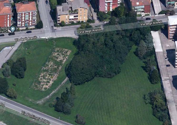 “Giardino delle farfalle” in via Portinari del Po