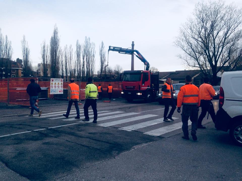 Pista ciclopedonale via del Sale avviato il cantiere FOTO