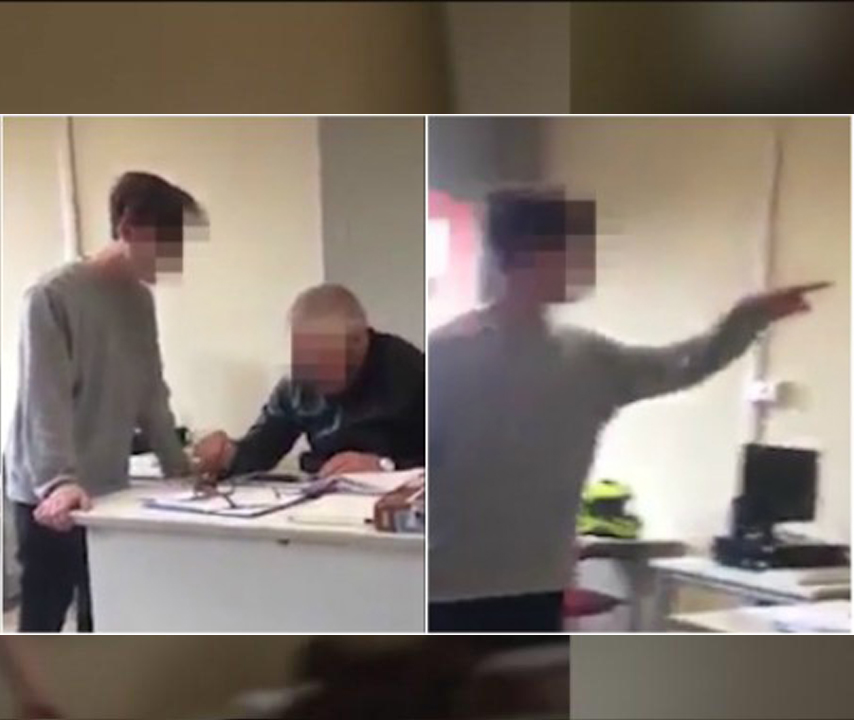 Monetine addosso al prof per bloccare la lezione, lui fa denuncia