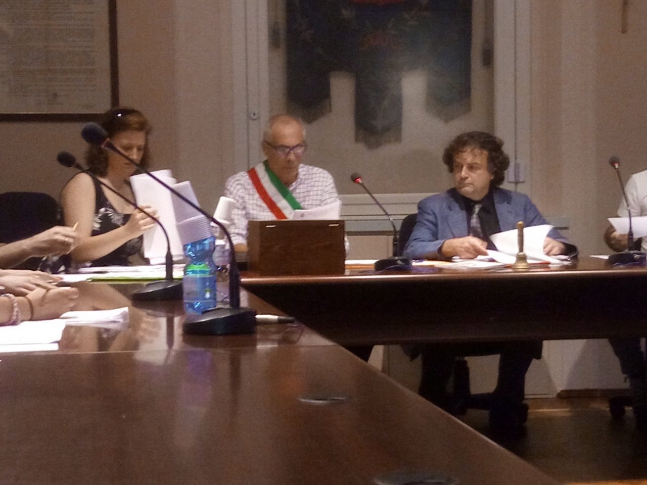 Consiglio di insediamento, presentata la Giunta Molaschi FOTO