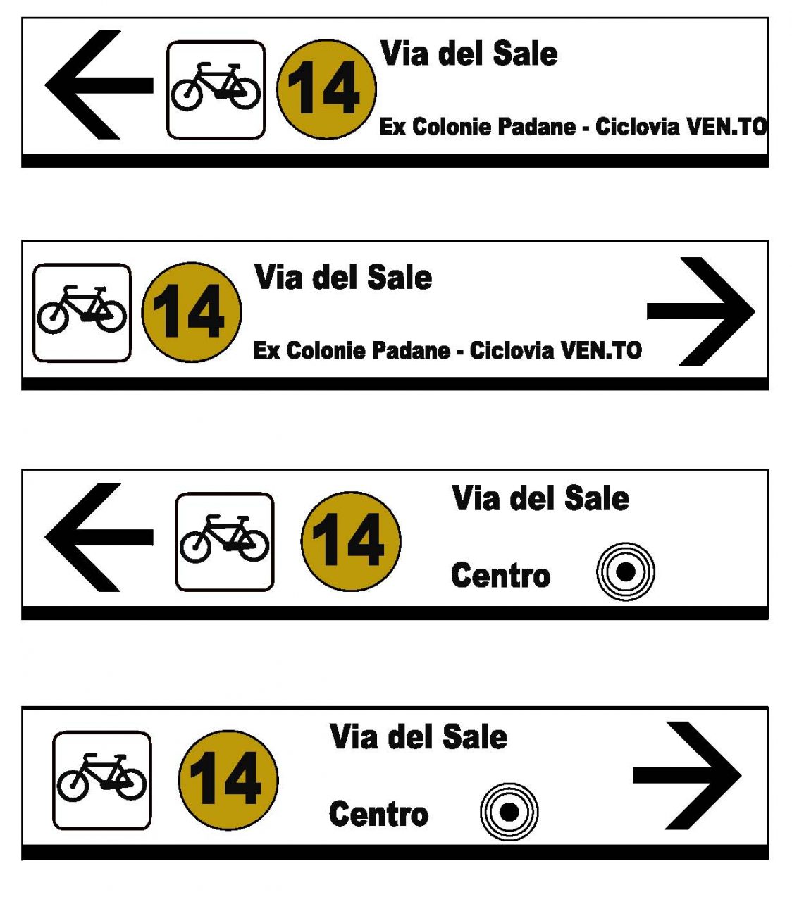 Pista ciclopedonale via del Sale inaugurazione il 18 giugno