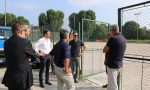 Campo calcio Cambonino: lavori in corso per il nuovo manto