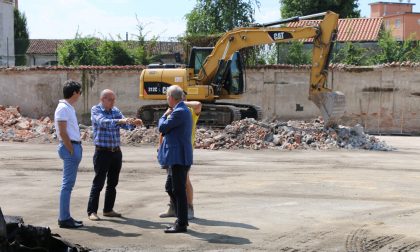 Sopralluogo sindaco lavori ex Mercato Ortofrutticolo