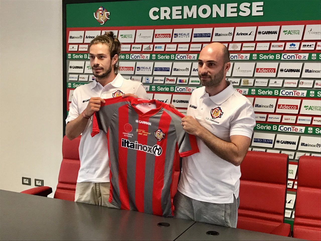 Cremonese calcio | Presentati Castagnetti e Migliore