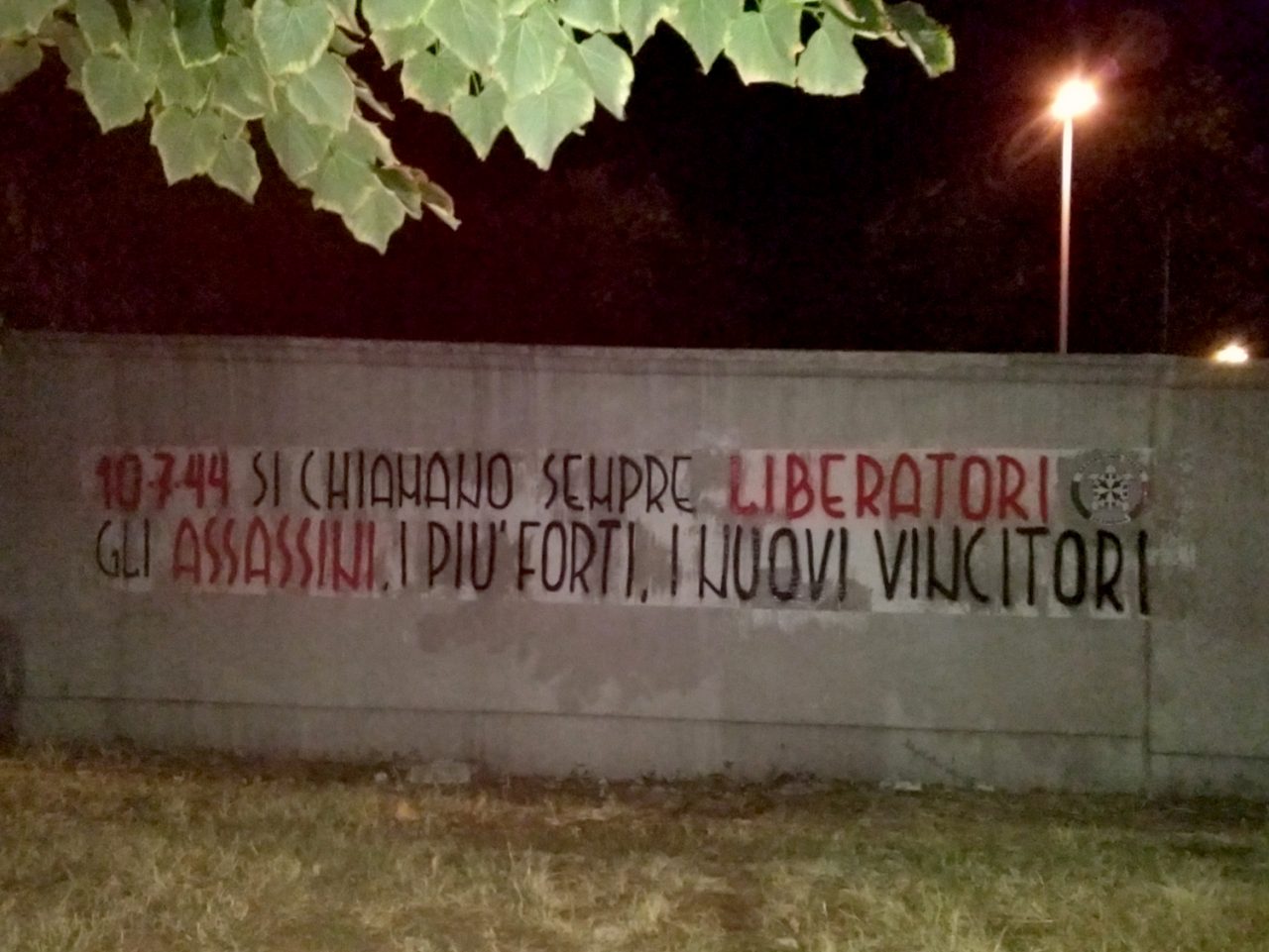 CasaPound Italia ricorda le vittime dei bombardamenti americani su Cremona