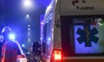 Auto ribaltata, 2 persone in ospedale SIRENE DI NOTTE