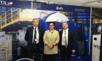 Ministro della Difesa Elisabetta Trenta visita la H.T. Solutions di Vailate