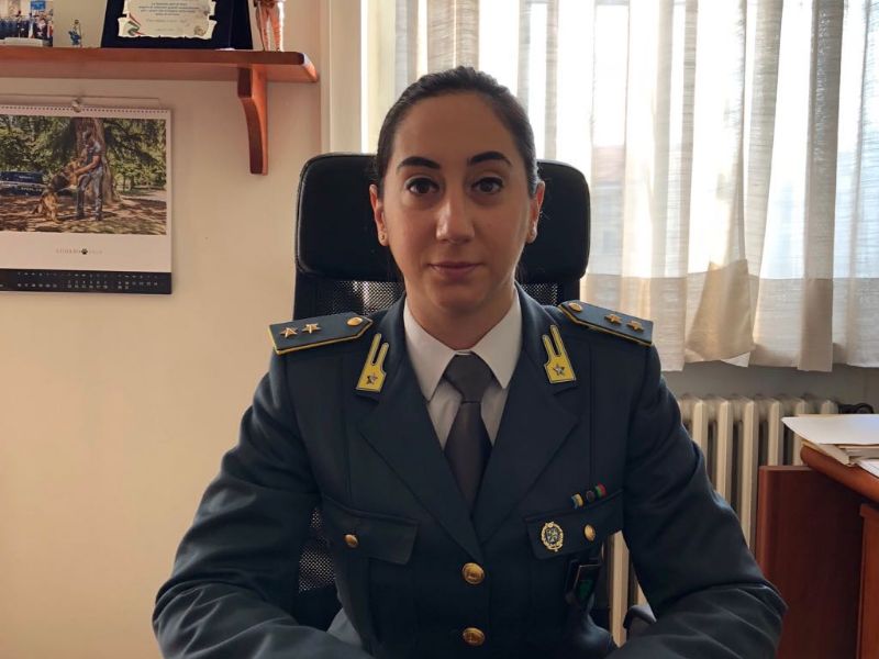 Guardia di Finanza Crema, arriva il Tenente Gaia Sorge