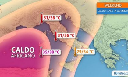 Caldo africano tra luglio e agosto METEO