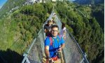 Inaugurato il Ponte nel Cielo... e il selfie è d'obbligo