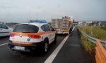 Cade dal Tir, soccorso dall'eliambulanza FOTO VIDEO