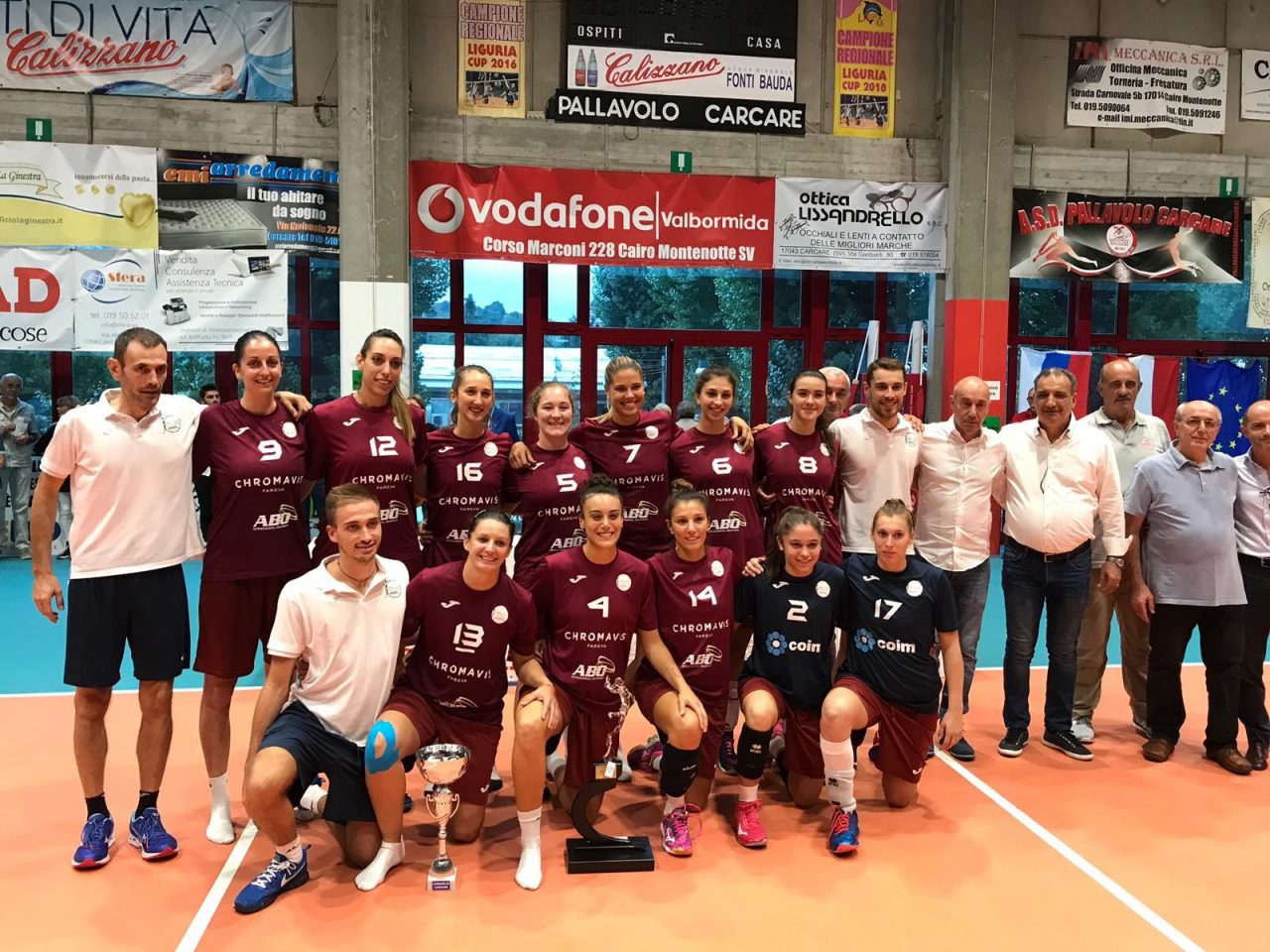 La Chromavis Abo conquista il decimo torneo internazionale di Carcare