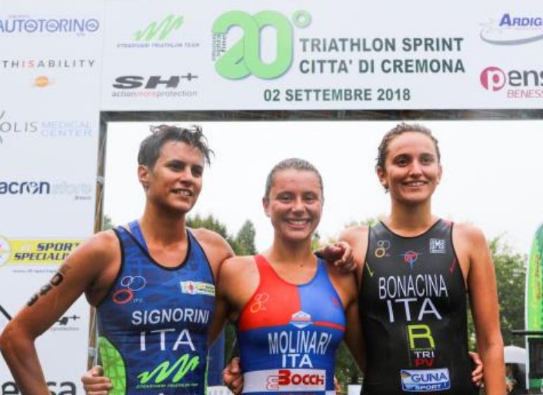 20° Triathlon Sprint Città di Cremona, vincono Tania Molinari e Thomas Previtali
