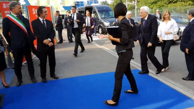 Mattarella a Monza: il Presidente della Repubblica è arrivato