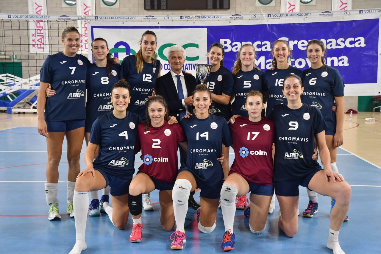 Volley Offanengo, tris per la Chromavis Abo