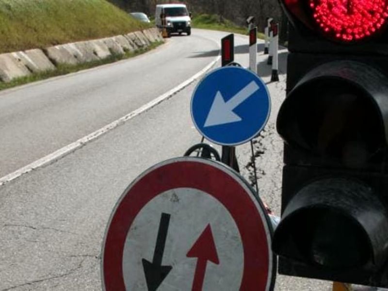 Manutenzione strade: modifiche alla viabilità