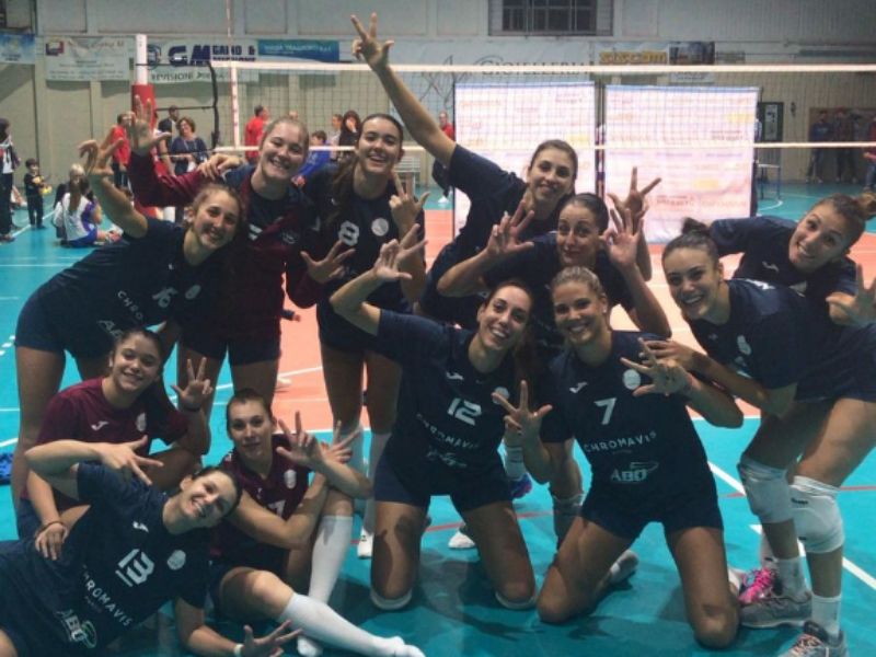 Per la Chromavis Abo debutto perfetto: 3-0 sul campo di Acqui Terme