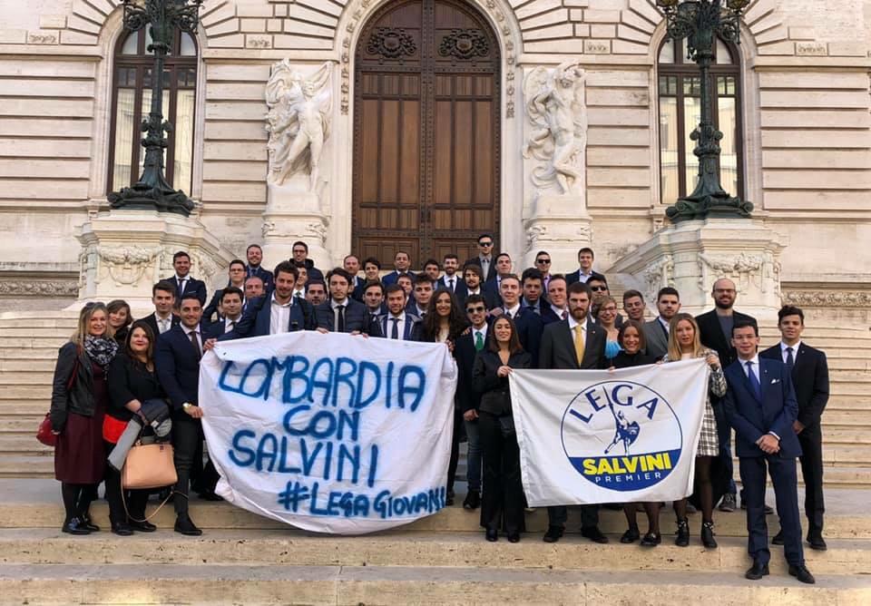 Lega Giovani Lombardia al Parlamento italiano