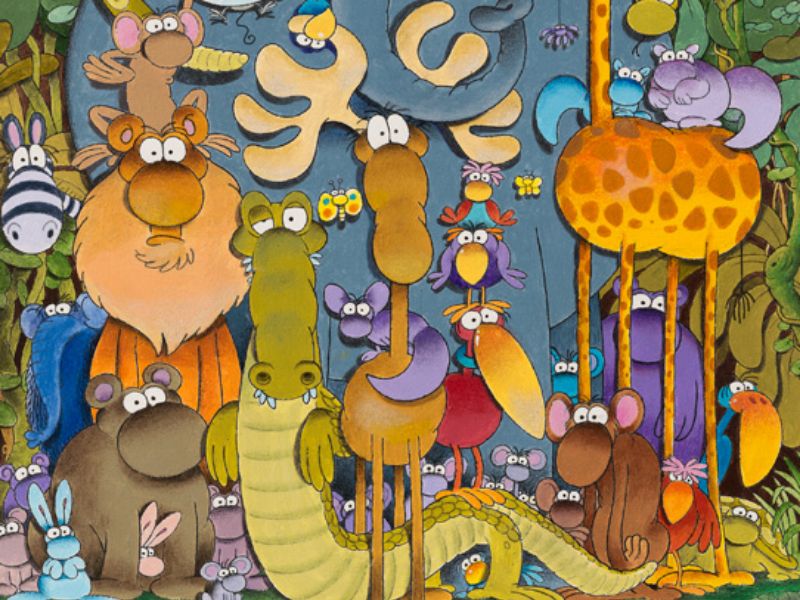 Mordillo ospite speciale della Mostra internazionale di illustratori contemporanei