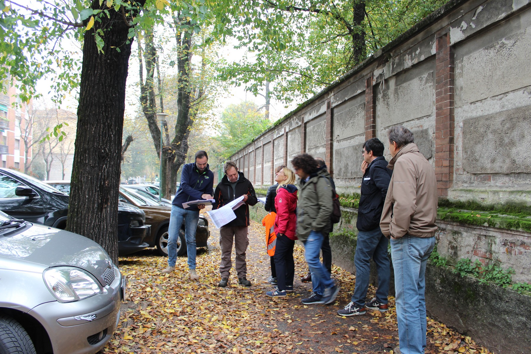 sopralluogo viale trento trieste 14 11 2018 09