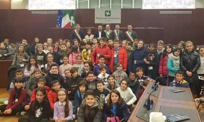 Matteo Piloni, incontra i ragazzi delle classi quinte in Consiglio Regionale