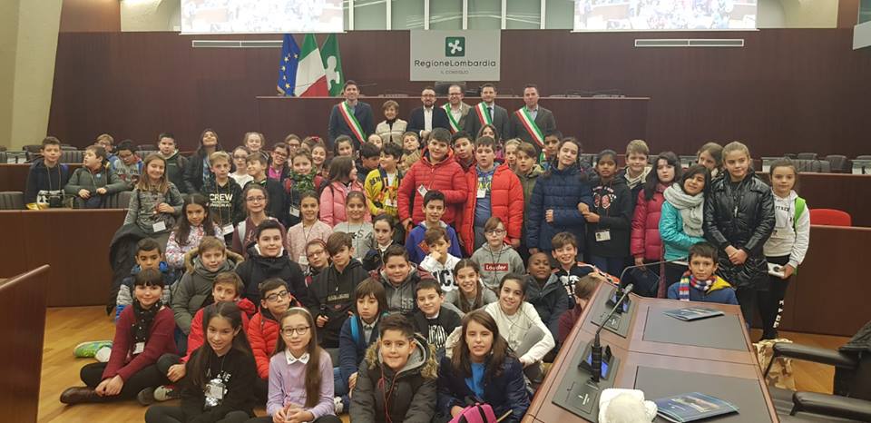 Matteo Piloni, incontra i ragazzi delle classi quinte in Consiglio Regionale