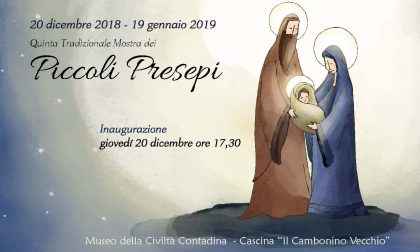 Museo del Cambonino, torna la mostra "Piccoli Presepi"