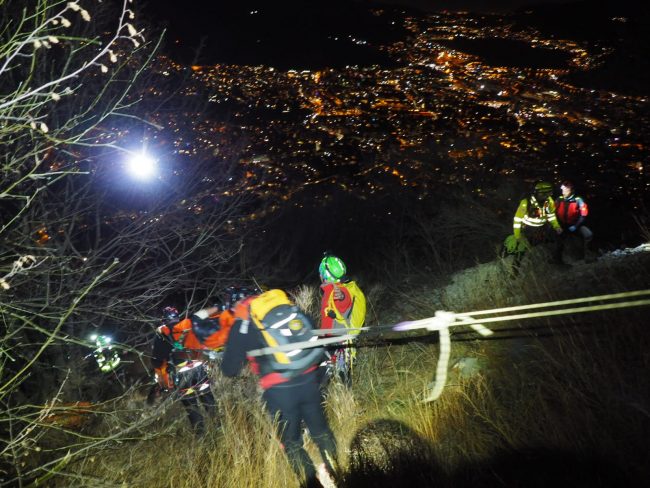 Alpinisti di Cremona e Lodi salvati sul Corno Medale FOTO