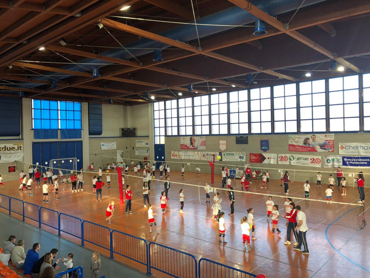 Minivolley: oltre 70 bambini in campo per la tappa cremasca