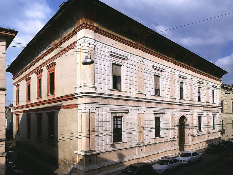 Gli affreschi di Guido Bragadini a Palazzo Raimondi