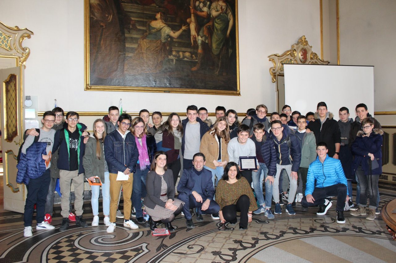 In Comune gli studenti dell’Istituto di Istruzione Superiore “Stanga”