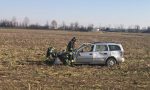 Incidente ad Agnadello, soccorritori sul posto