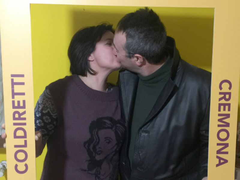Una “Foto al bacio” al Mercato di Campagna Amica
