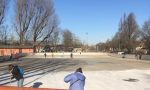 Genitori e atleti della RedBlack hanno pulito la pista piana di pattinaggio