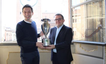 Vanoli Basket, la Coppa Italia 2019 esposta a SpazioComune