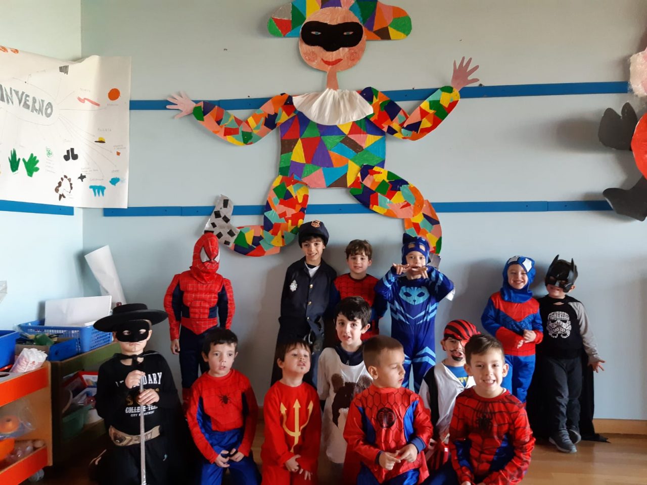 Il Carnevale di Nosadello impazza tra materna e oratorio