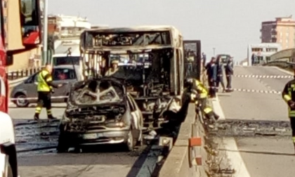 Paullese autobus incendiato con scolaresca di Crema a bordo: le condizioni dei bimbi