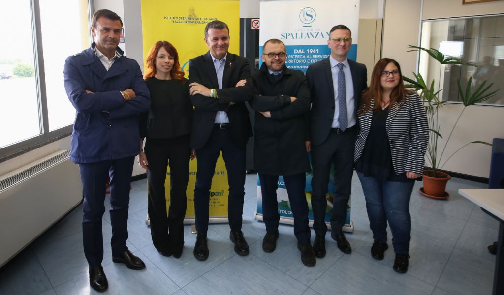 Il Ministro Centinaio in visita all’Istituto Spallanzani di Rivolta FOTO