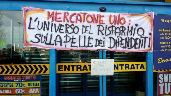 Mercatone Uno, una speranza per i lavoratori