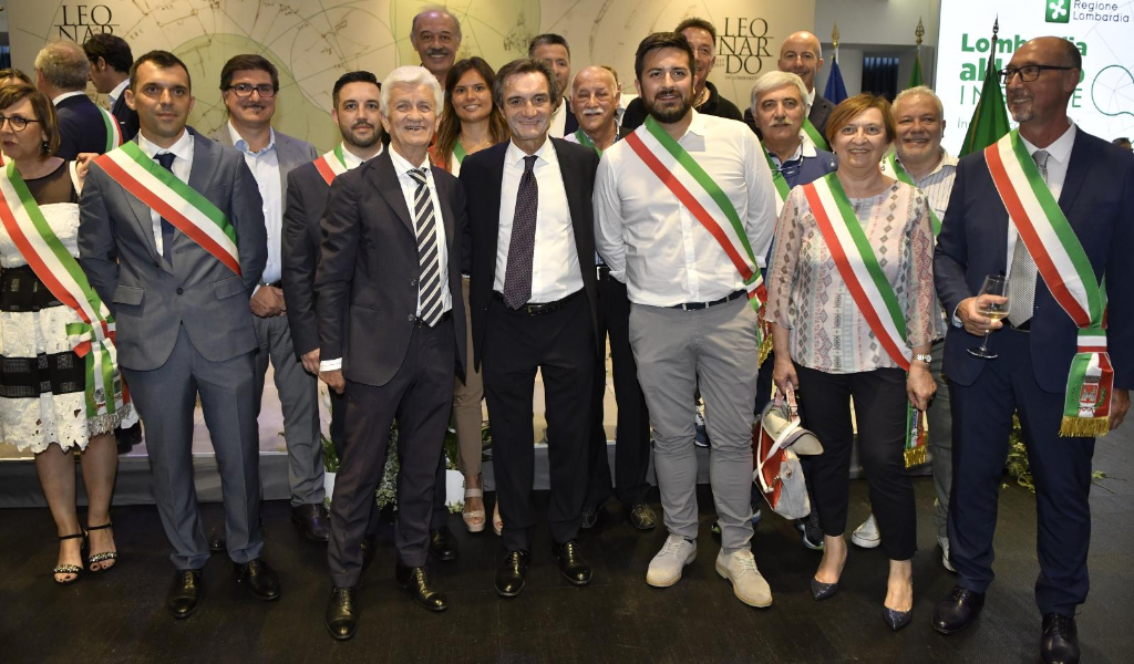 Presidente Fontana incontra in Regione 300 neosindaci lombardi