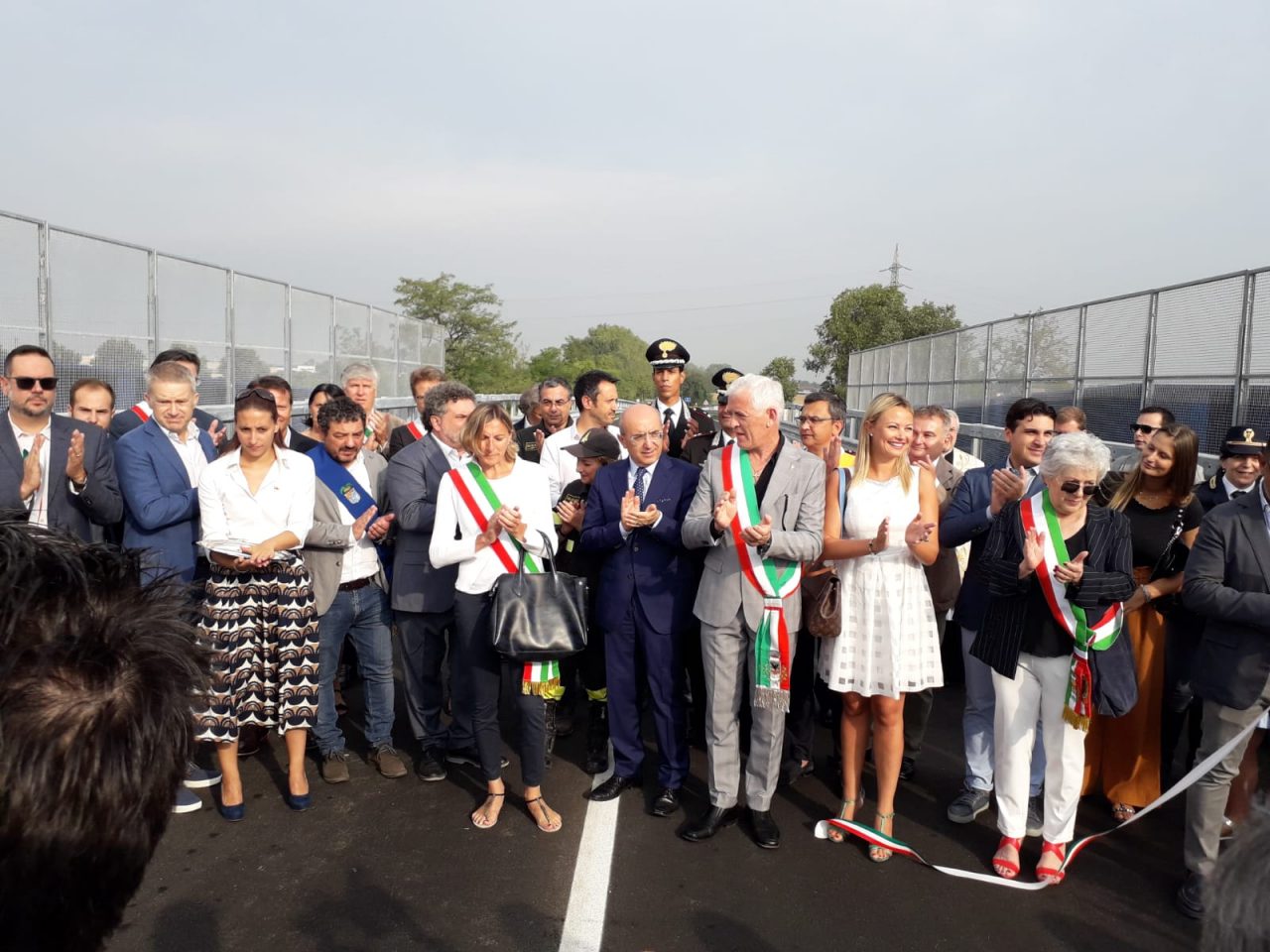 Il ponte sulla A21 è stato finalmente riaperto VIDEO