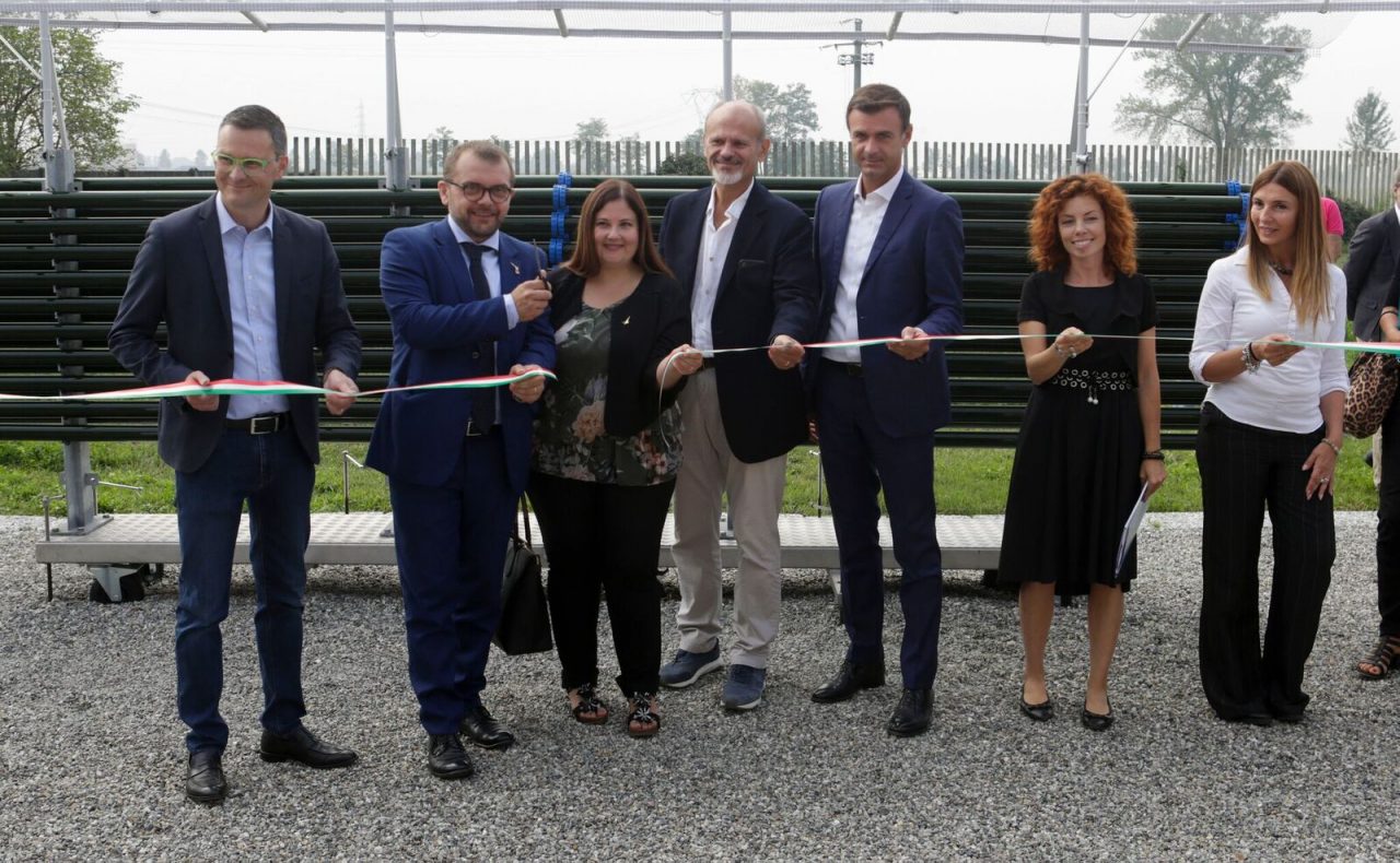 Rivolta: inaugurato il nuovo Parco Bioreattori del Polo delle Microalghe FOTO