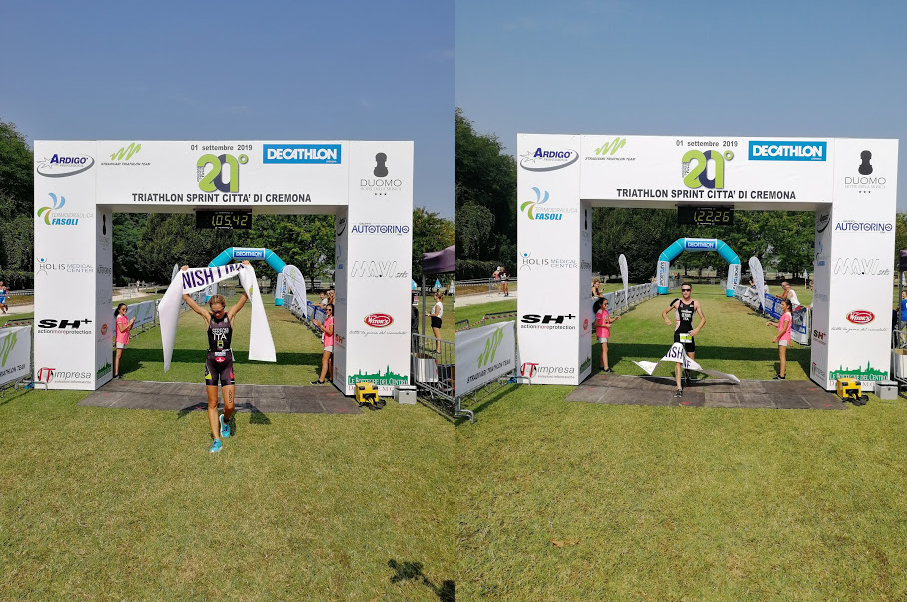 Triathlon Sprint “Città di Cremona”: vincono Bianca Seregni e Massimo De Ponti