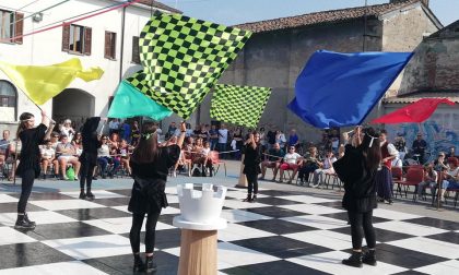 Il maestoso corteo medioevale e la partita di scacchi viventi FOTO